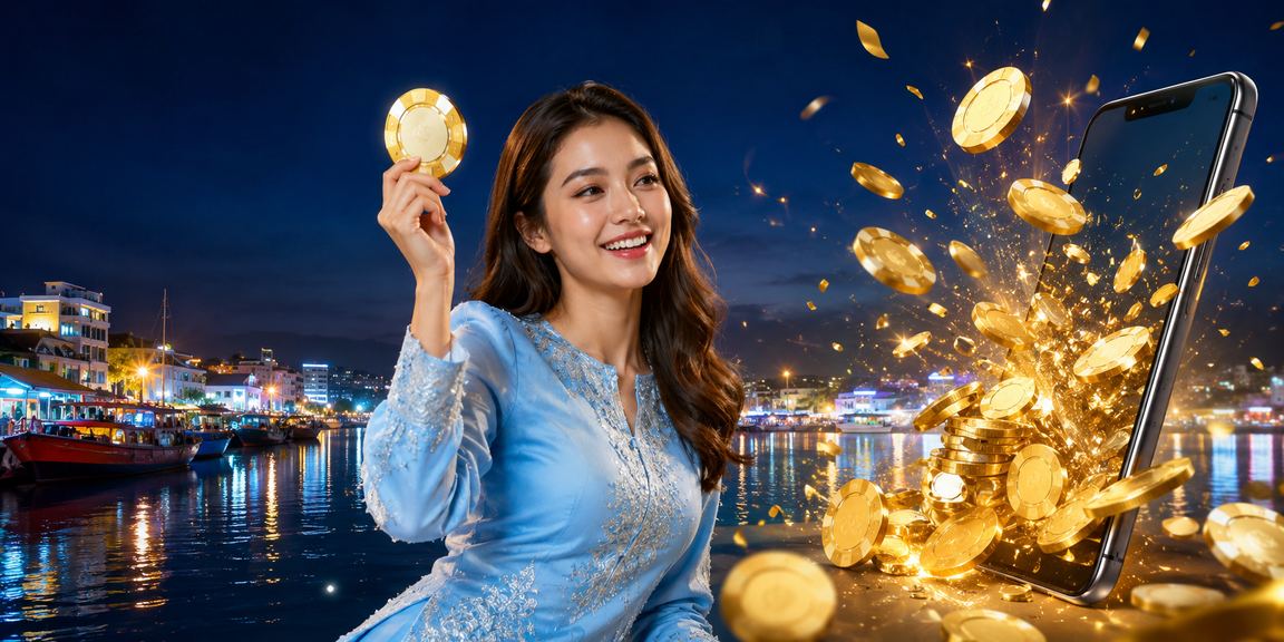 Pengguna Malaysia mengakses kasino mudah alih th12 menggunakan telefon